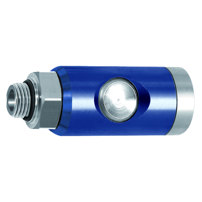 Safety couplings pushbutton type
