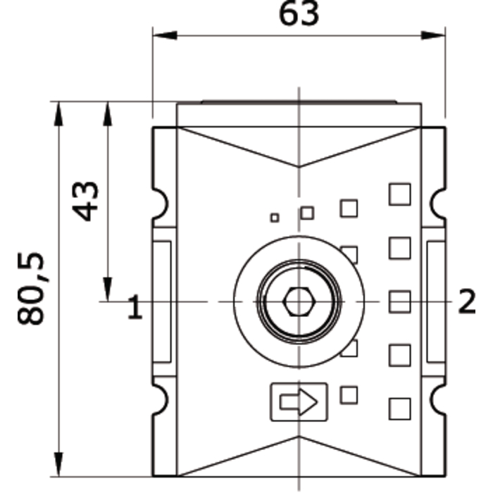 K-VERTEILER 4-FACH HANSA PRO